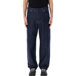 STONE ISLAND Straight Leg Denim Jeans Men BLUE Pants